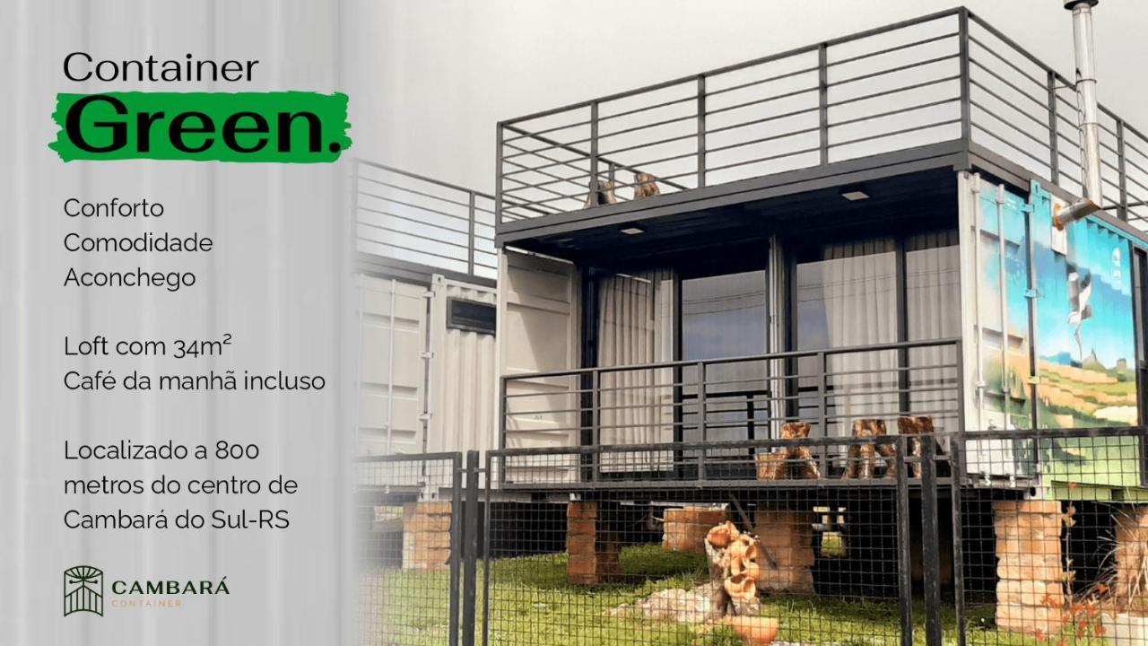 Cambara Container Hotel Kültér fotó